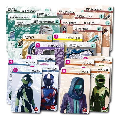 Steve Jackson Games Car Wars 2-Player Starter Set Orange/Purple 6th Edition