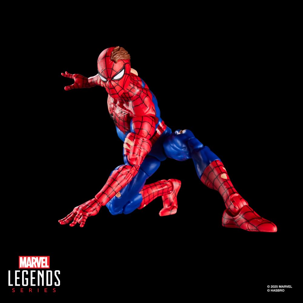 Marvel Legends Series Magic: The Gathering Battle-Damaged Spider-Man Action Figure 15