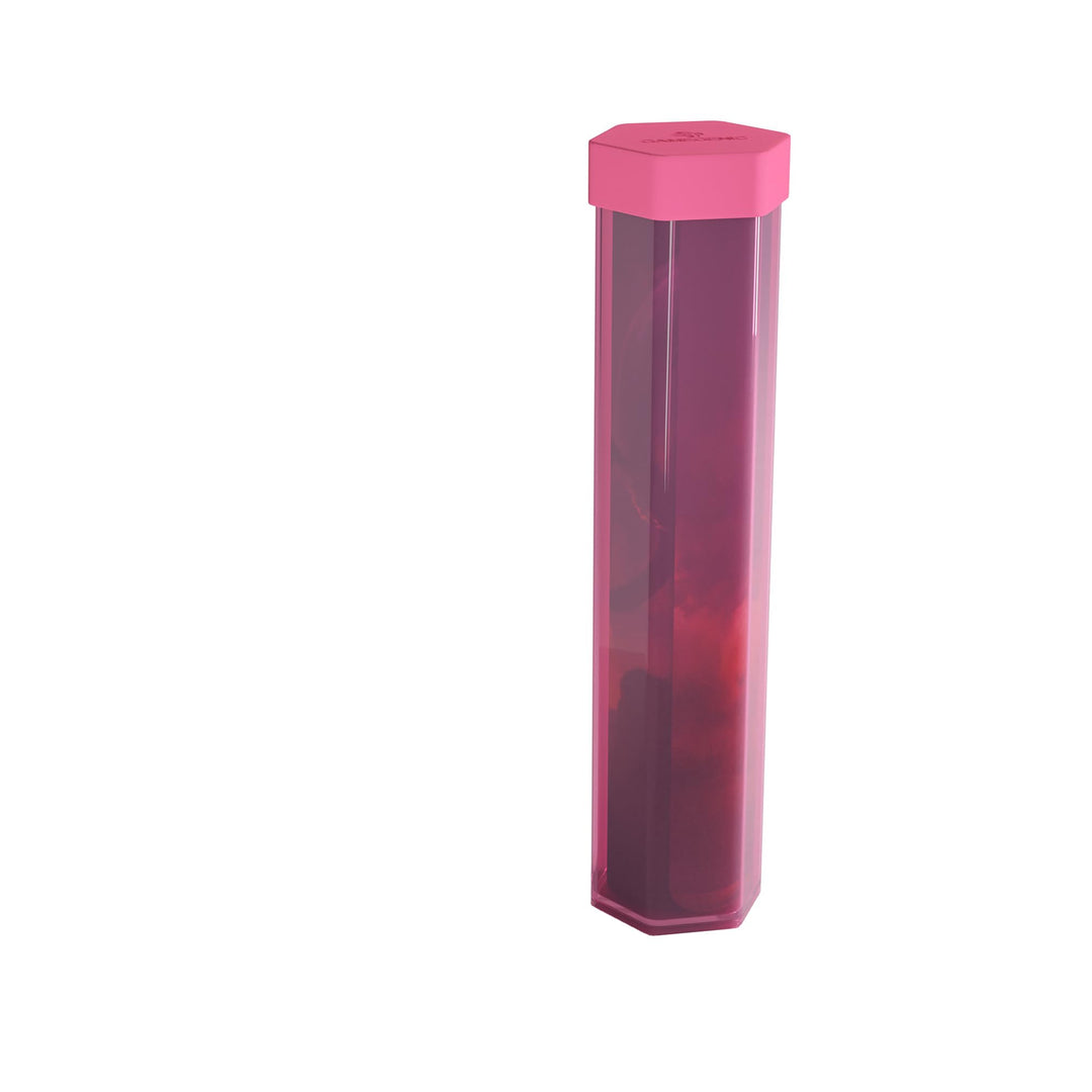 Gamegenic Pink Playmat Tube for Board Games and Card Games