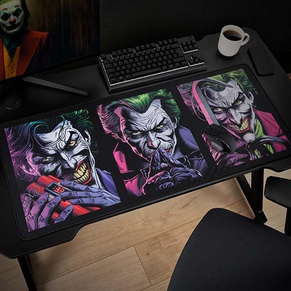 DC Comics Joker - Subsonic XXL Gaming Mouse Pad 90 cm x 40 cm - Officially Licensed 8