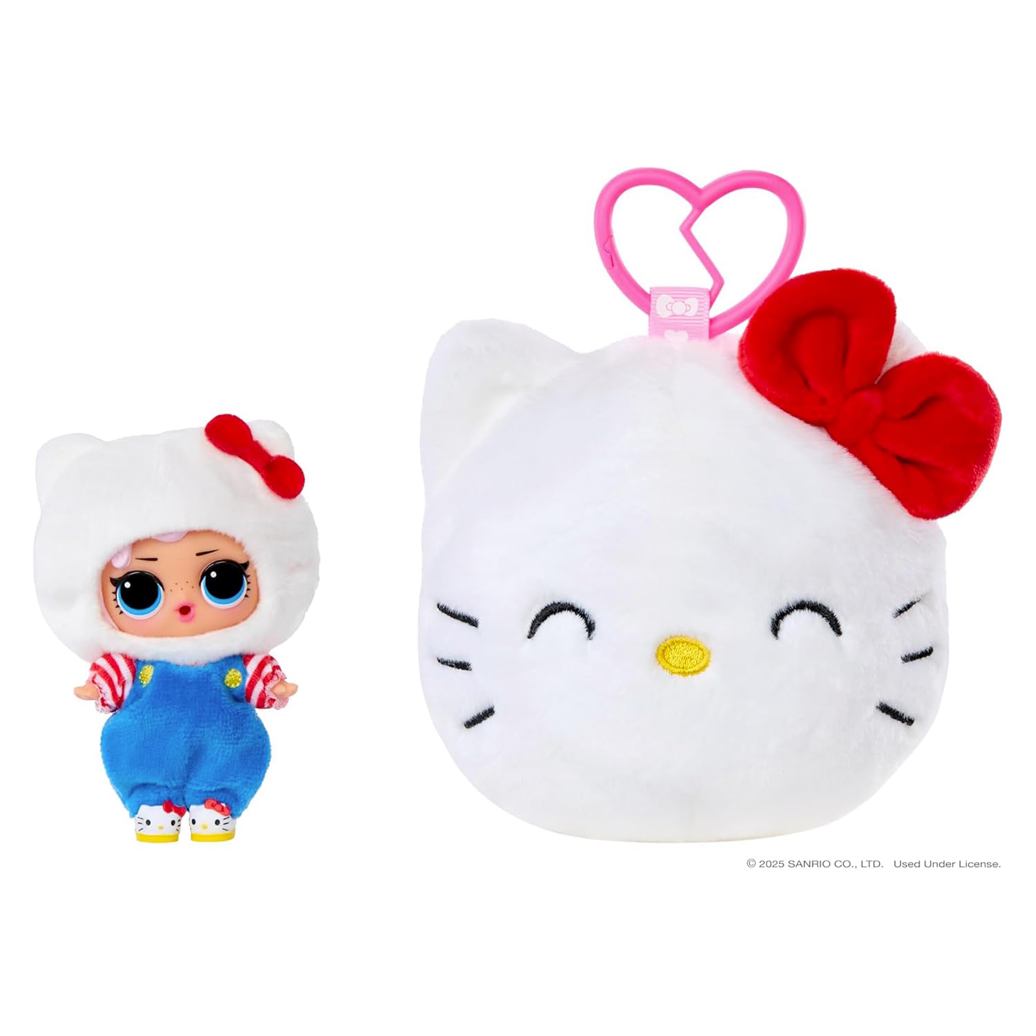 L.O.L. Surprise! Loves Hello Kitty Reversible Plush Surprise - 2-in-1 Plush, 5 Surprises, Ages 3+ 2