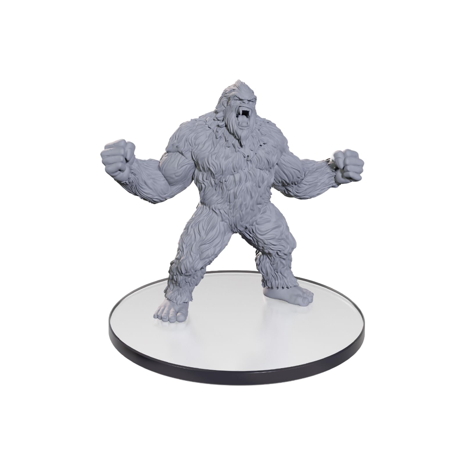 WizKids Deep Cuts Unpainted Miniatures - Bigfoot Edition | Ready to Paint | Plastic