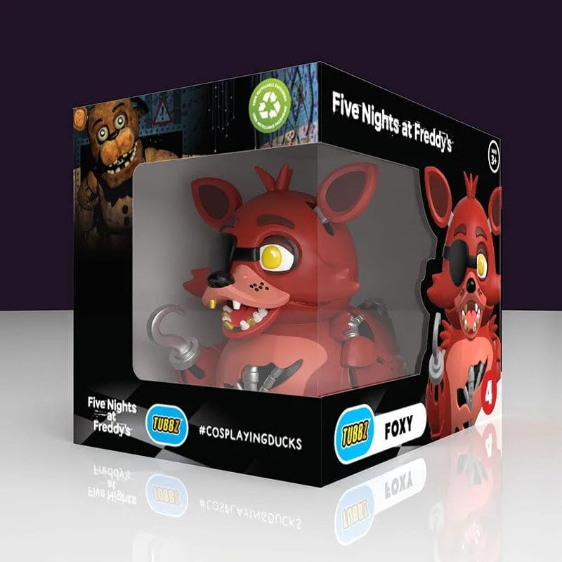 TUBBZ Boxed Edition Five Nights at Freddy's - Foxy Cosplaying Rubber Duck 13