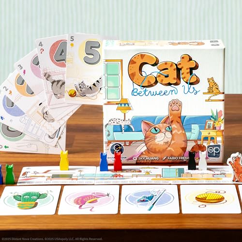 USAopoly Cat Between Us Board Game 8