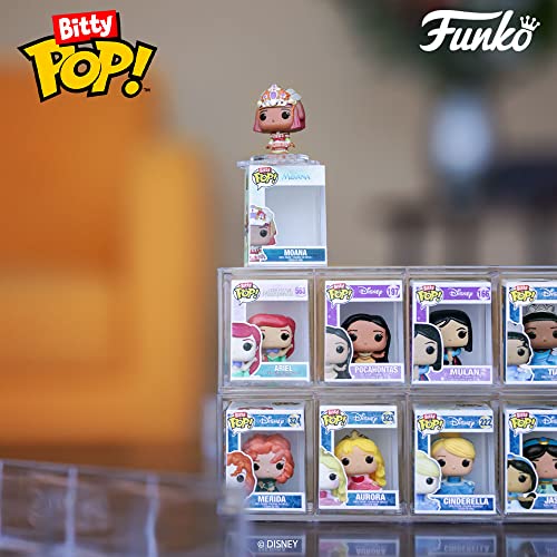 Funko Bitty POP! Disney Princesses 4-Pack: Cinderella, Snow White, Aurora & Mystery Mini | 0.9 Inch Vinyl Figures 32