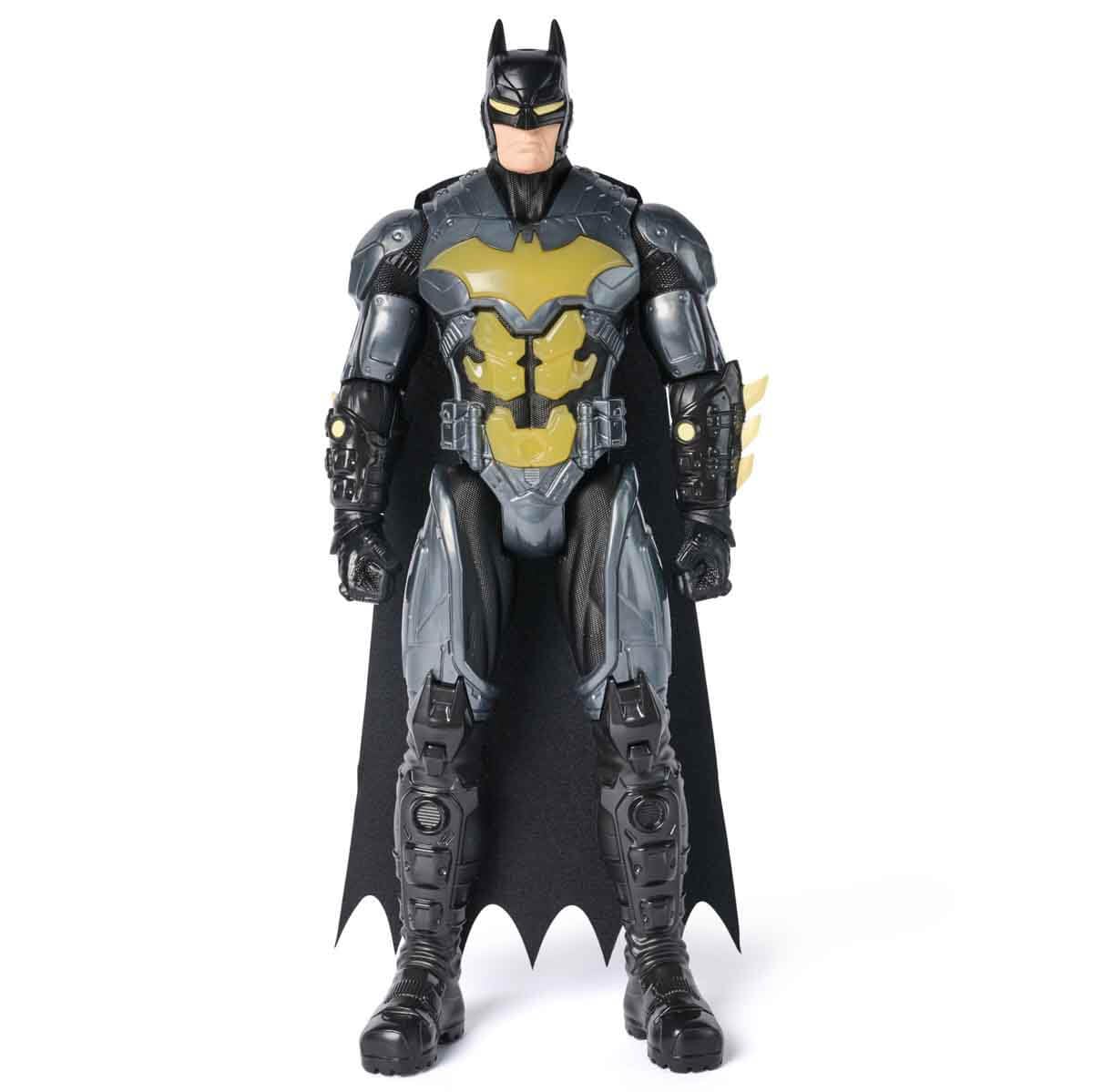 DC Comics Batman Night Flare 30cm Action Figure | Light Up Chestplate | 24 Sounds & Phrases