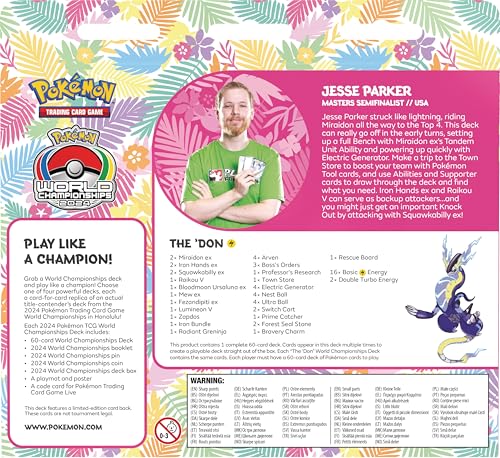 Pokémon TCG: 2024 World Championships Deck – Jesse Parker 6