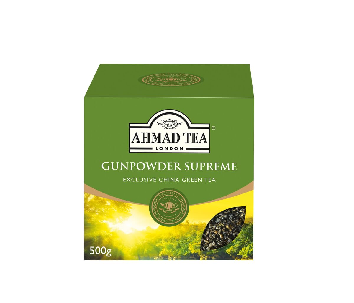 Ahmad Tea Gunpowder Green Tea Loose Leaf - 500g Packet | Antioxidant Properties 1