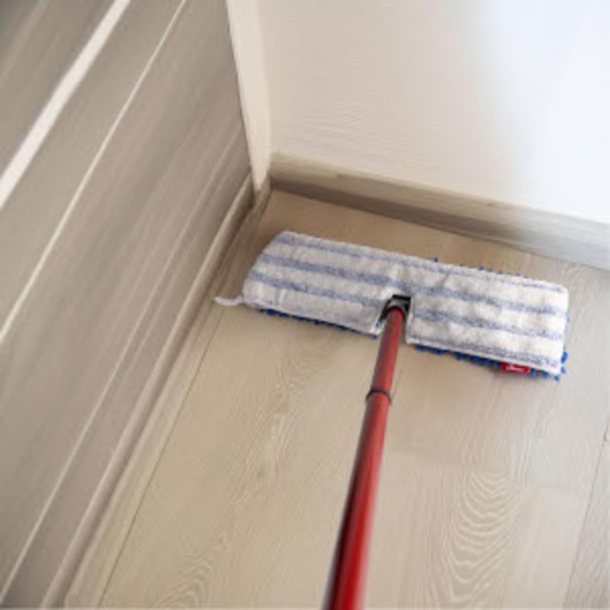 Vileda Pet Pro Mikrofaser-Flip-Mop – 2-seitige Nass- und Trockenreinigung für alle Hartböden