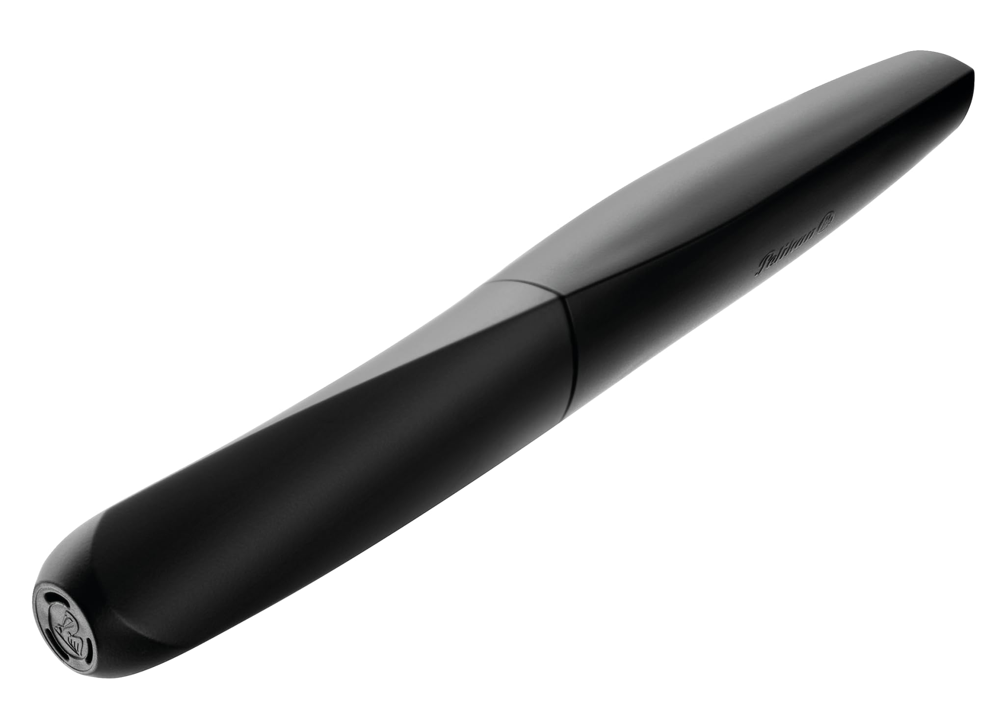 Pelikan Twist Rollerball Pen 946962 - Ambidextrous Ergonomic Design | Black Plastic | Includes 2 Blue Ink Cartridges 4