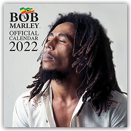 Bob Marley - Official 2022 Wall Calendar [16-Month, Multilingual, 12" x 12"] by Pyramid International 4