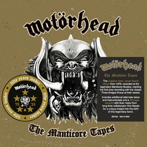 Motörhead - The Manticore Tapes [Audio CD] 3