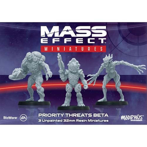 Modiphius Mass Effect Priority Threats Beta Resin Collectors Miniature Set - Upgrade 3