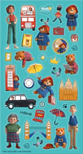 Paper Projects The Adventures of Paddington - Paddington Bear Assorted Sticker Pack 10