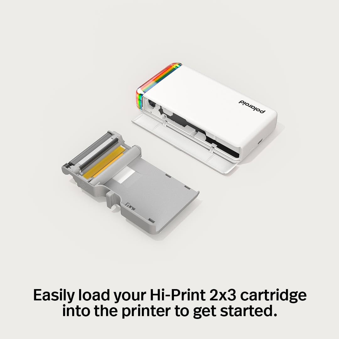 Polaroid Hi·Print 2x3 Photo Paper Cartridges - 20 Sheets, Sticky-Back, Glossy Finish 4