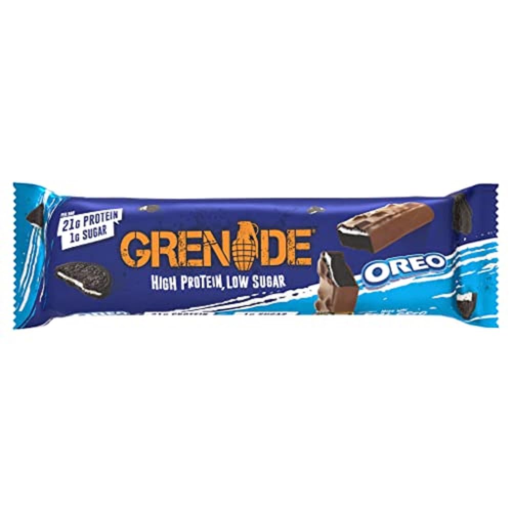Grenade Oreo High Protein Ground Coffee Alternative Snack Bar | 60g 1