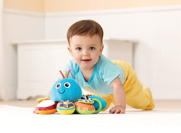 LAMAZE Octivity Time Baby Sensory Toy, Soft Baby Toy for Sensory Play and Discovery, Octopus Toddler Toy Suitable from 6 Months, 1+ Year Old Boys and Girls