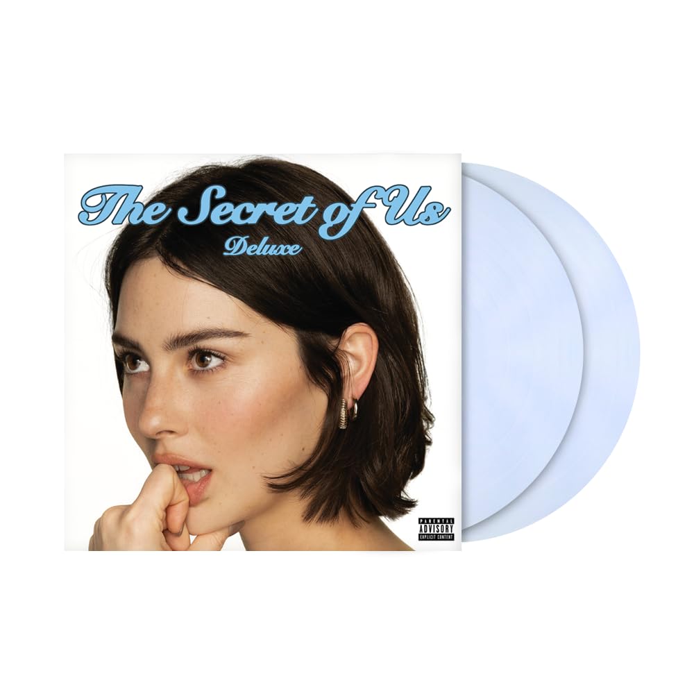 Interscope – The Secret Of Us Deluxe 2LP Moonlight Transparent Clear Vinyl