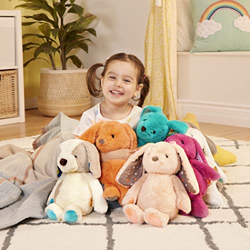 B. Toys Happy Hues Plush Bunny - Super Soft Stuffed Animal for Babies & Toddlers - Plumberry Pink 7