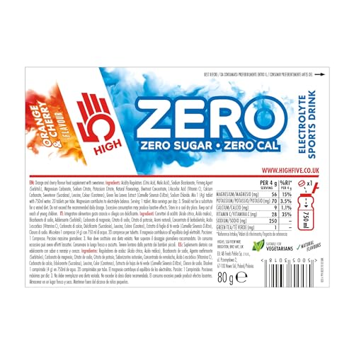 HIGH5 ZERO Hydration & Performance Electrolyte Tablets Accessories (604074)
