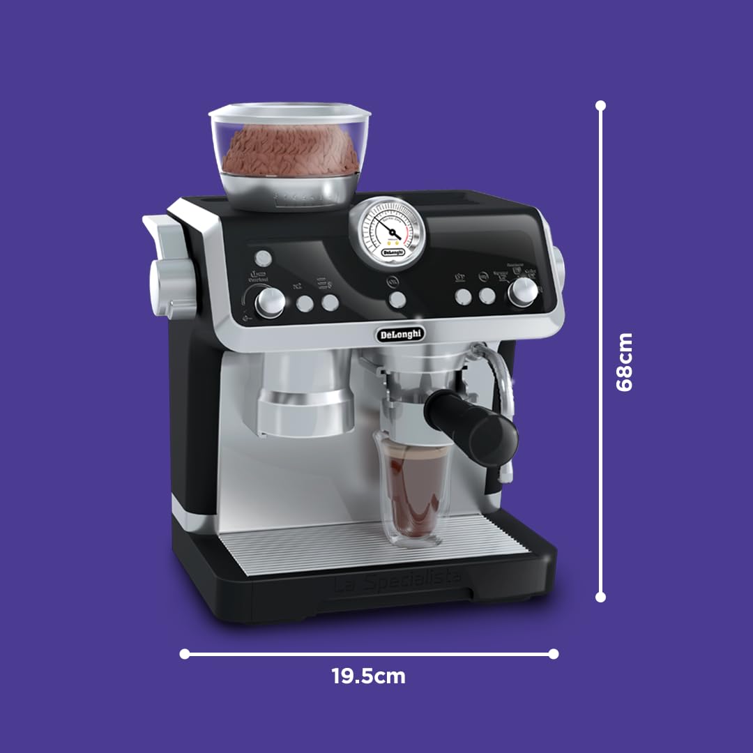Casdon DeLonghi La Specialista Barista Coffee Machine - Pretend Play Toy for Ages 3+