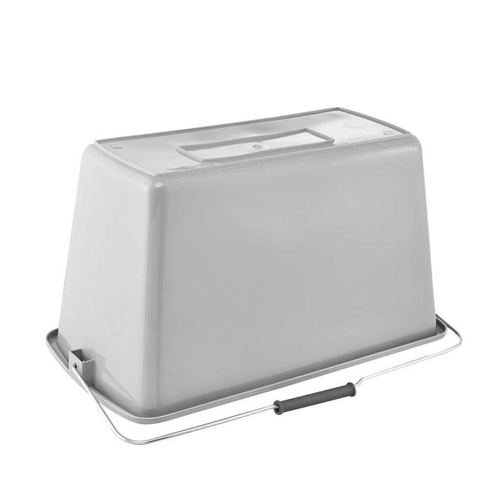 keeper - Bent Cleaning Bucket 13L Rectangular Polypropylene with Metal Handle