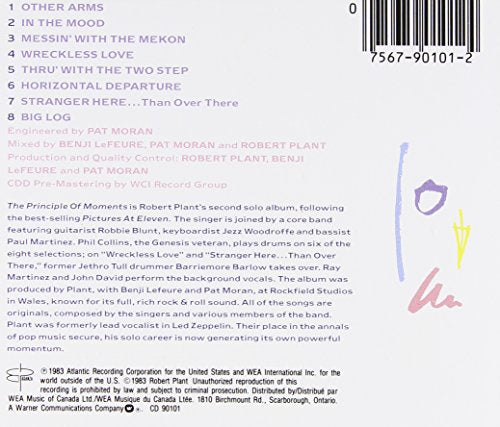 Robert Plant - The Principle of Moments [Audio CD]