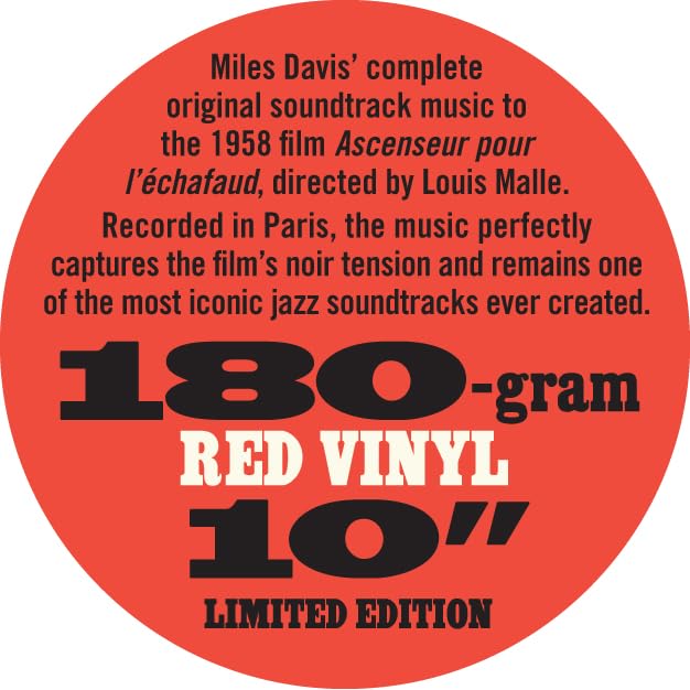 Miles Davis - Ascenseur Pour L'Echafaud [10' LP Vinyl]