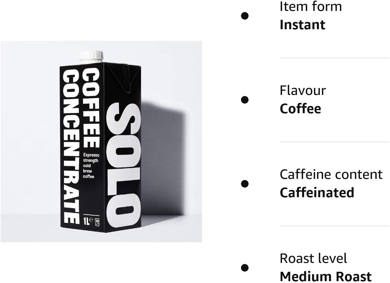 Solo Coffee - Cold Brew Coffee Concentrate | Espresso Strength | Barista Grade 2