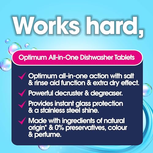 Ecozone - Optimum All In One Dishwasher Tablets 72 Pack
