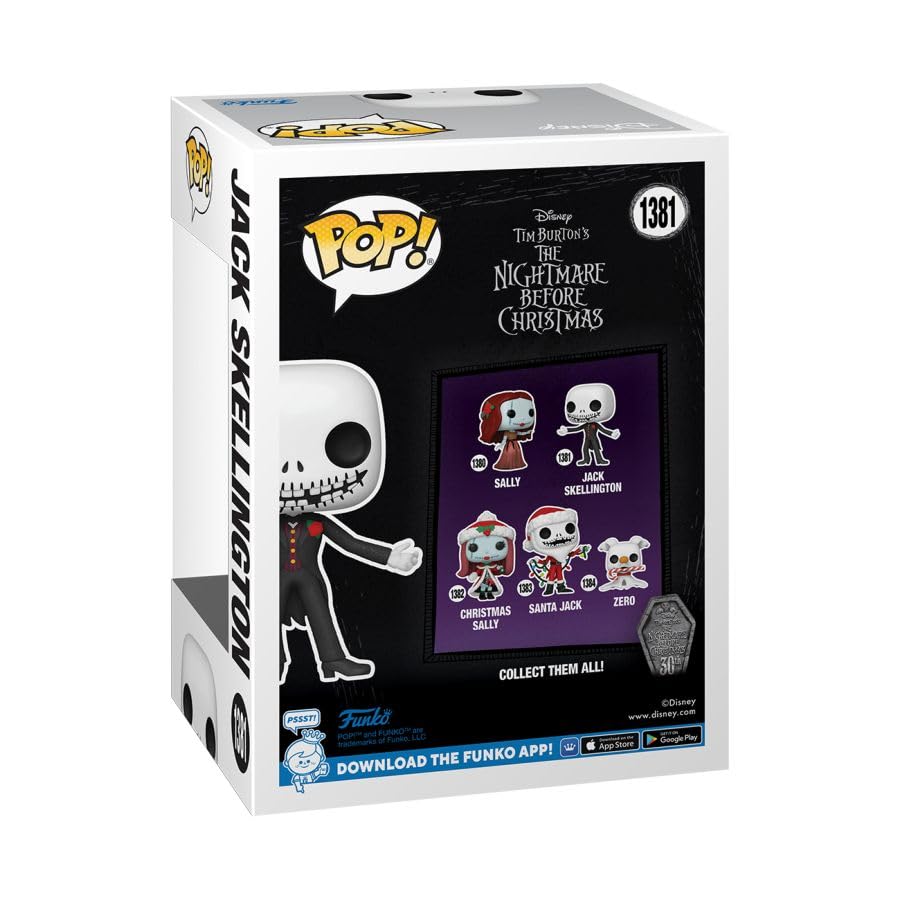 Funko Pop! Disney: The Nightmare Before Christmas 30th - Formal Jack Skellington Vinyl Figure 3