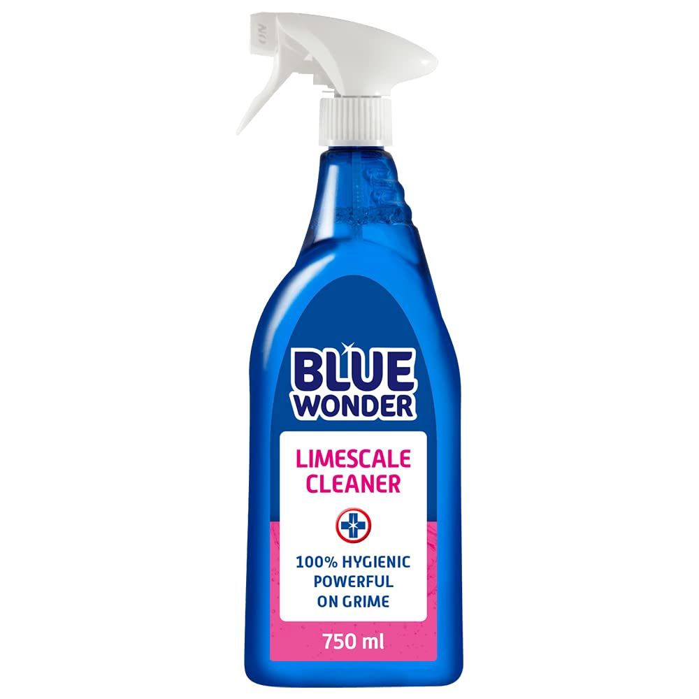 Blue Wonder Limescale Cleaner - Professional Grade Descaler Spray for Bathroom & Kitchen | 750 ml 1