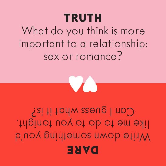 Chronicle Books After Dinner Amusements: Truth or Dare for Couples Game | 50 Questions & 50 Challenges 10