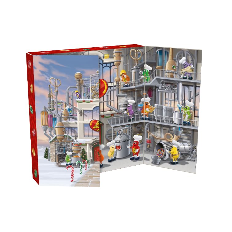 Jelly Belly - Mr Jelly Belly Christmas Jumbo Factory Advent Calendar