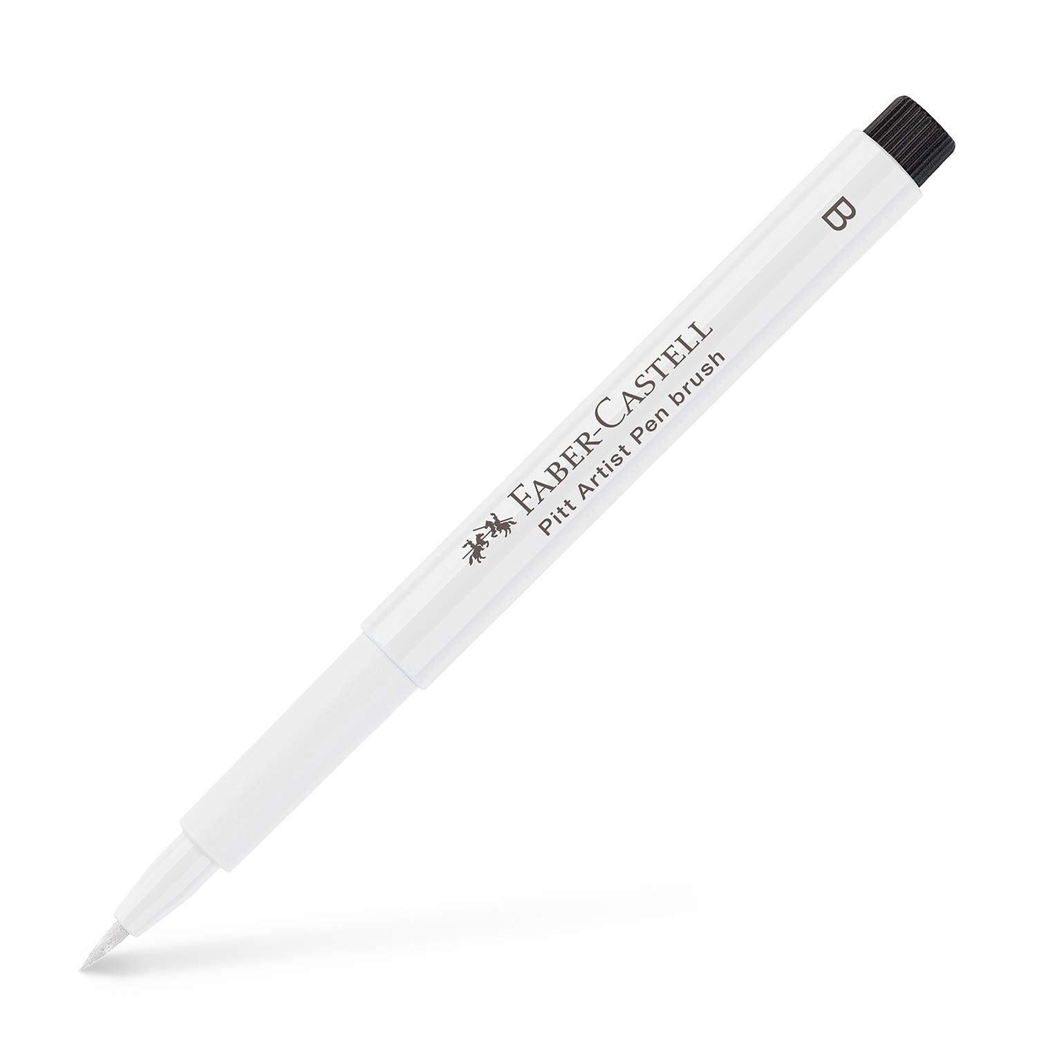 Faber-Castell Pitt Artist Pen Brush - Waterproof Pigment Ink | Acid-Free | White