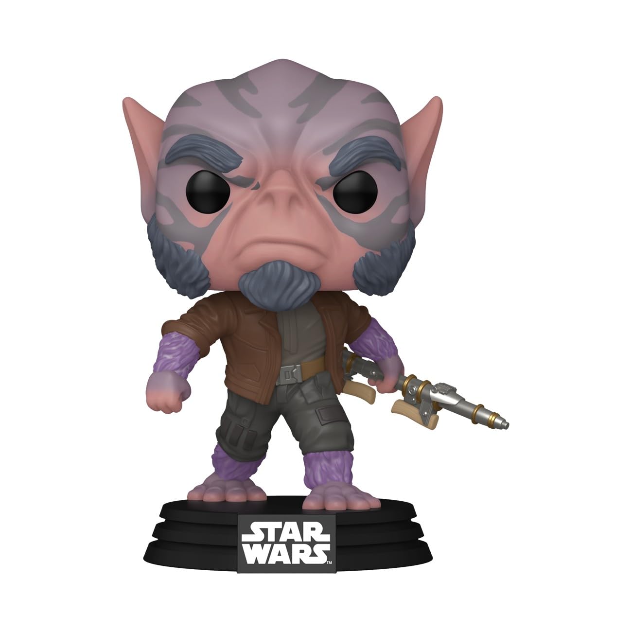 Funko POP! Star Wars: The Mandalorian and Grogu - Zeb Orrelios Collectible Figure | Vinyl | 3.75 in 2