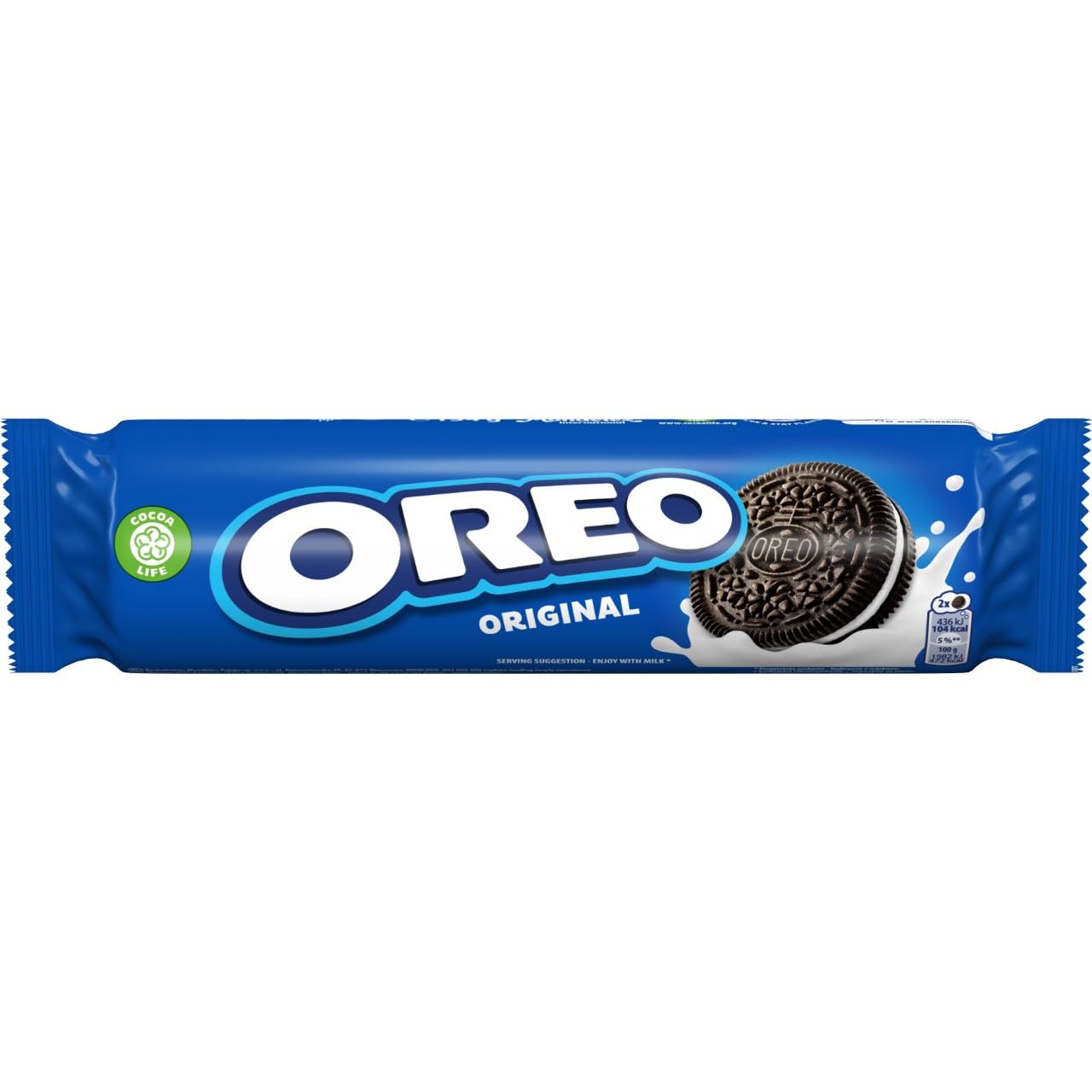 Oreo Original Minecraft Sandwich Kekse - Schokoladen- und Vanillecreme-Kekse mit Pixel-Design