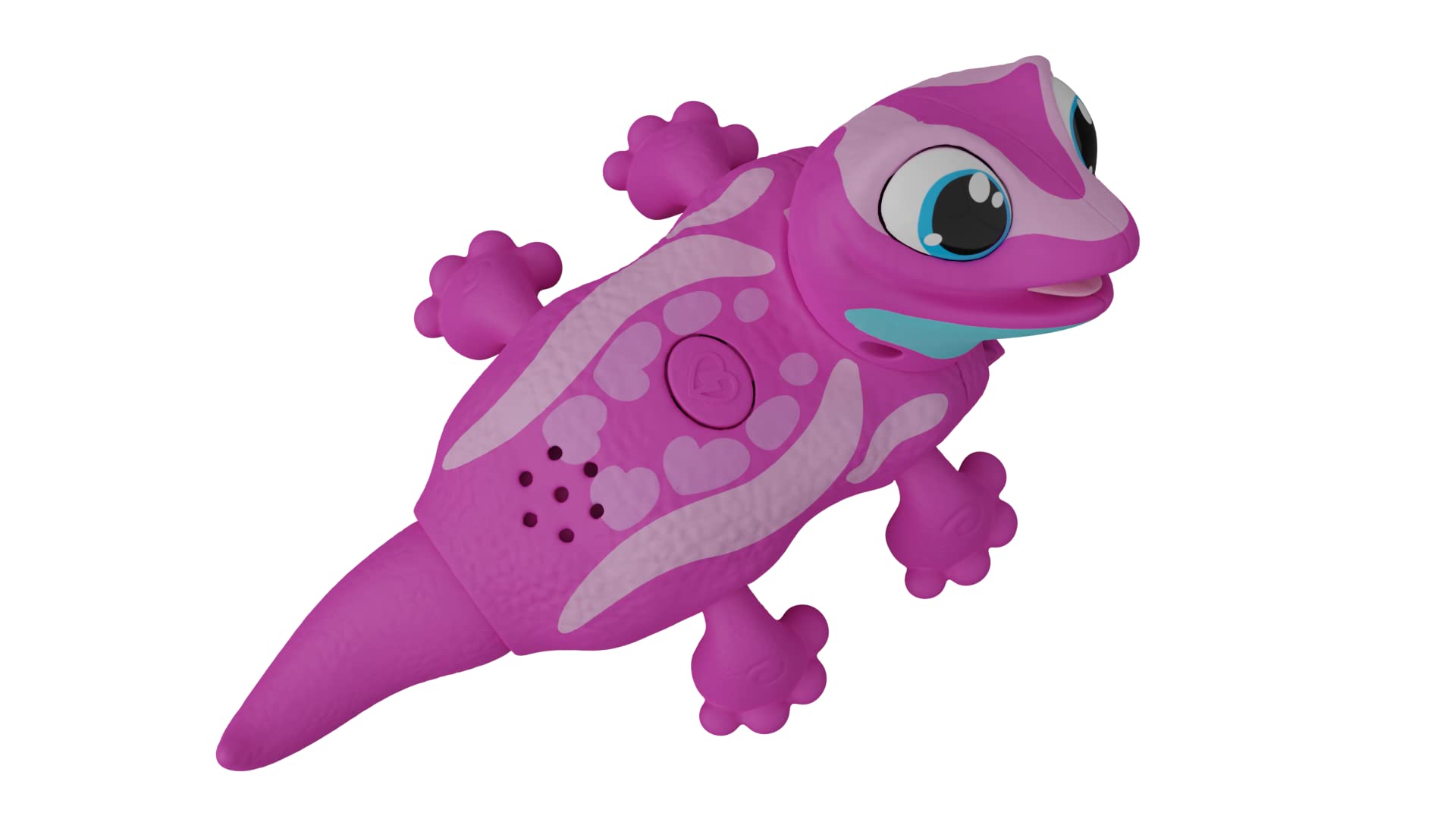 Animagic Lets Go Gecko - Pink Electronic Pet with Lights and Sounds 4