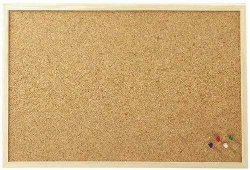 REQUISITE NEEDS Cork Bulletin Board - 60 x 40 cm | 15mm Thick | Wall Mount 4