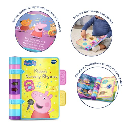 VTech Peppa Pig: Peppa's Nursery Rhymes - Interactive Electronic Storybook for Toddlers 9-36 Months 10