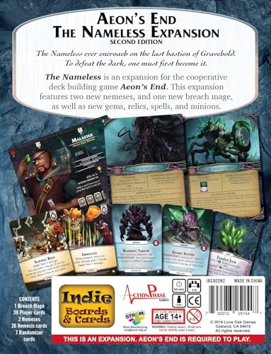 Indie Board & Card Games AEGON's End: The Nameless 2nd Board Game Expansion