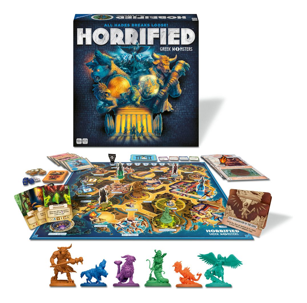 Ravensburger Horrified Pandora Unleashed - Immersive Strategy Board Game