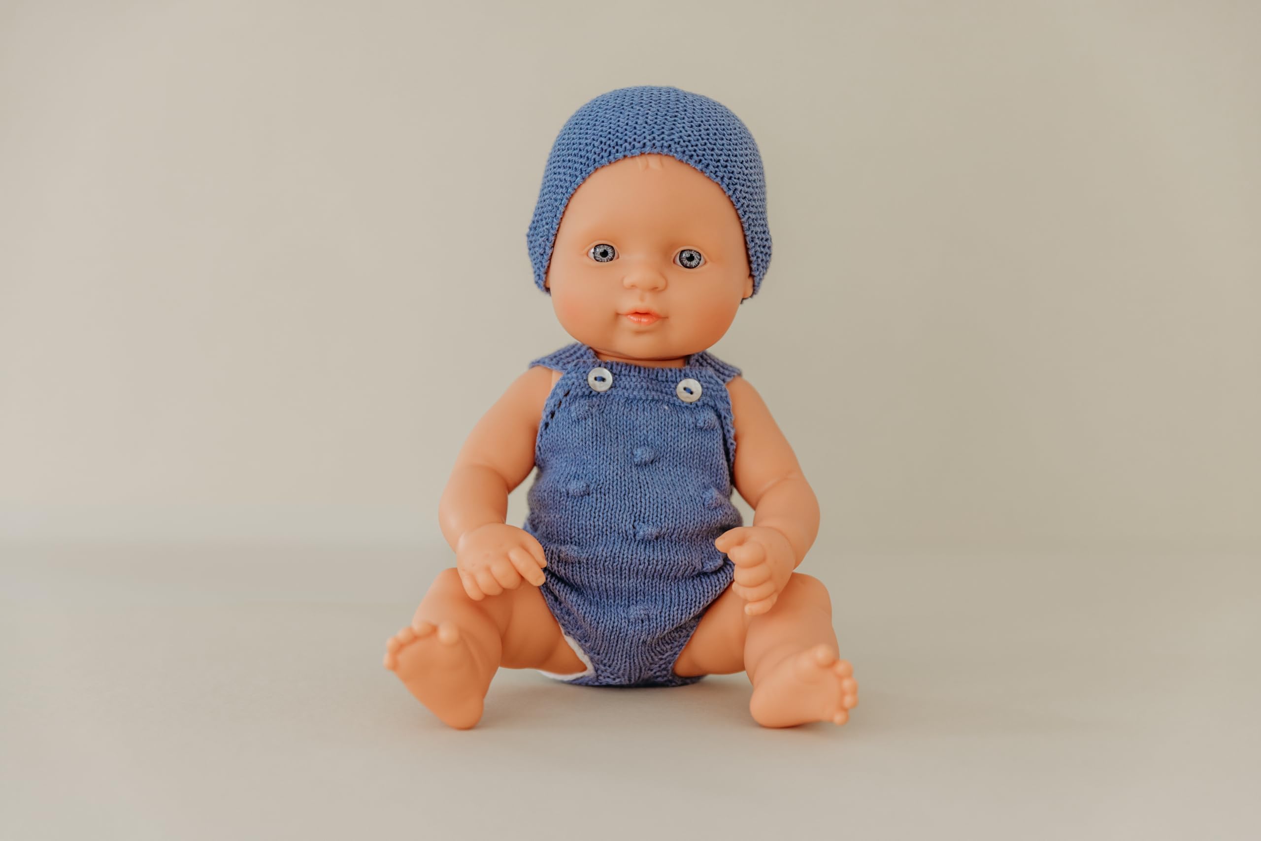 Miniland Baby Doll European Girl 32cm Soft Vinyl Anatomically Correct Scented 5