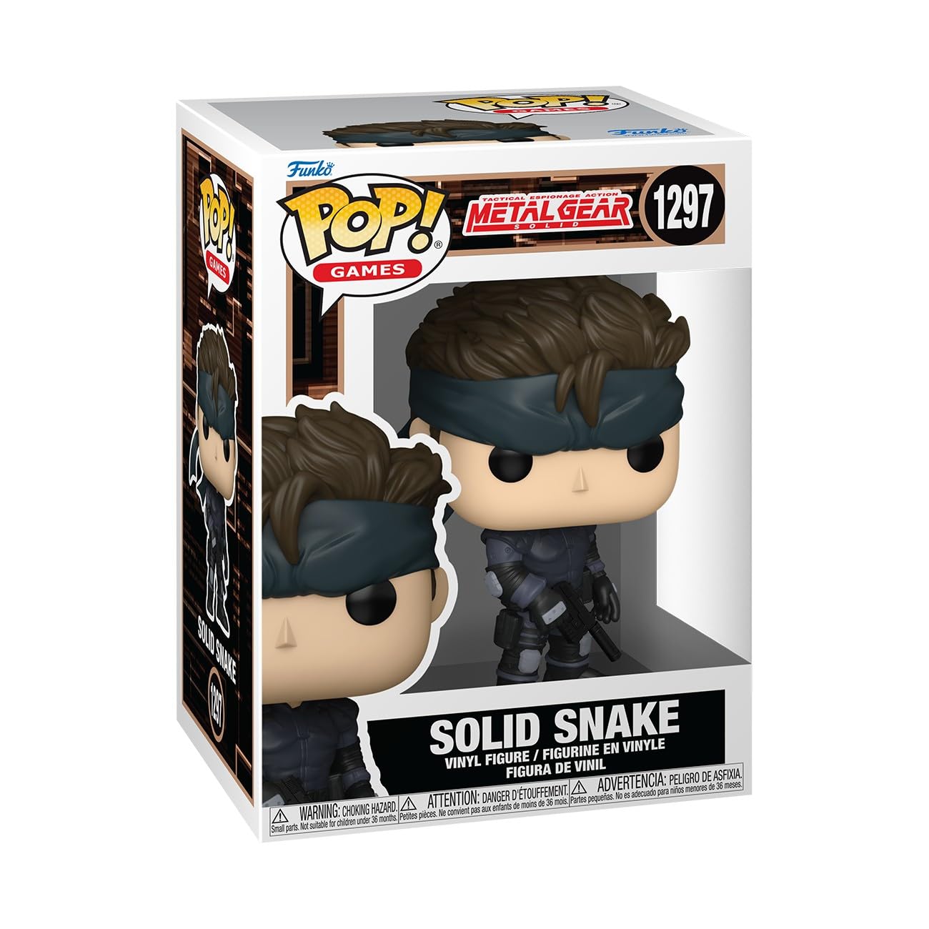 Funko POP! Games: Solid Snake - Metal Gear Solid Collectable Vinyl Figure