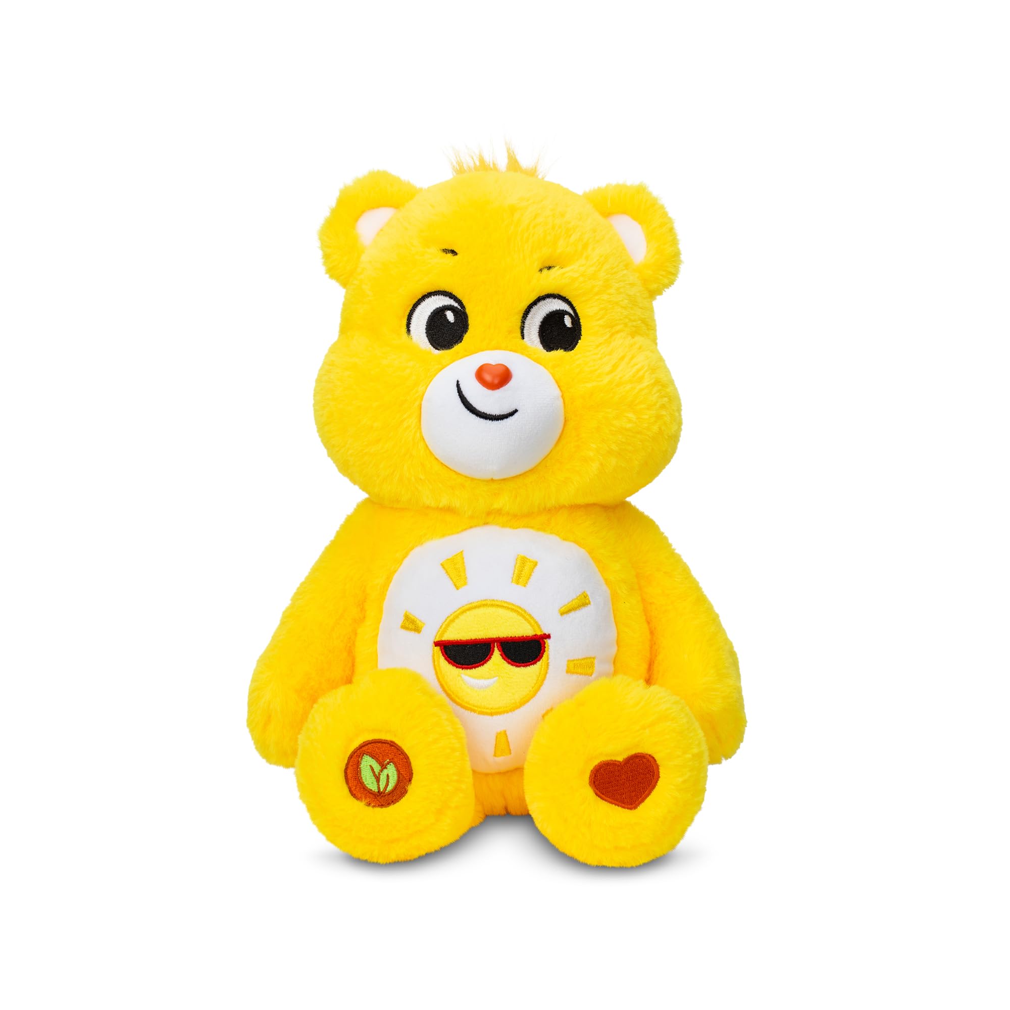 Care Bears Funshine Bear Medium Plush Toy - 35cm Yellow Stuffed Animal for Ages 4+ 1