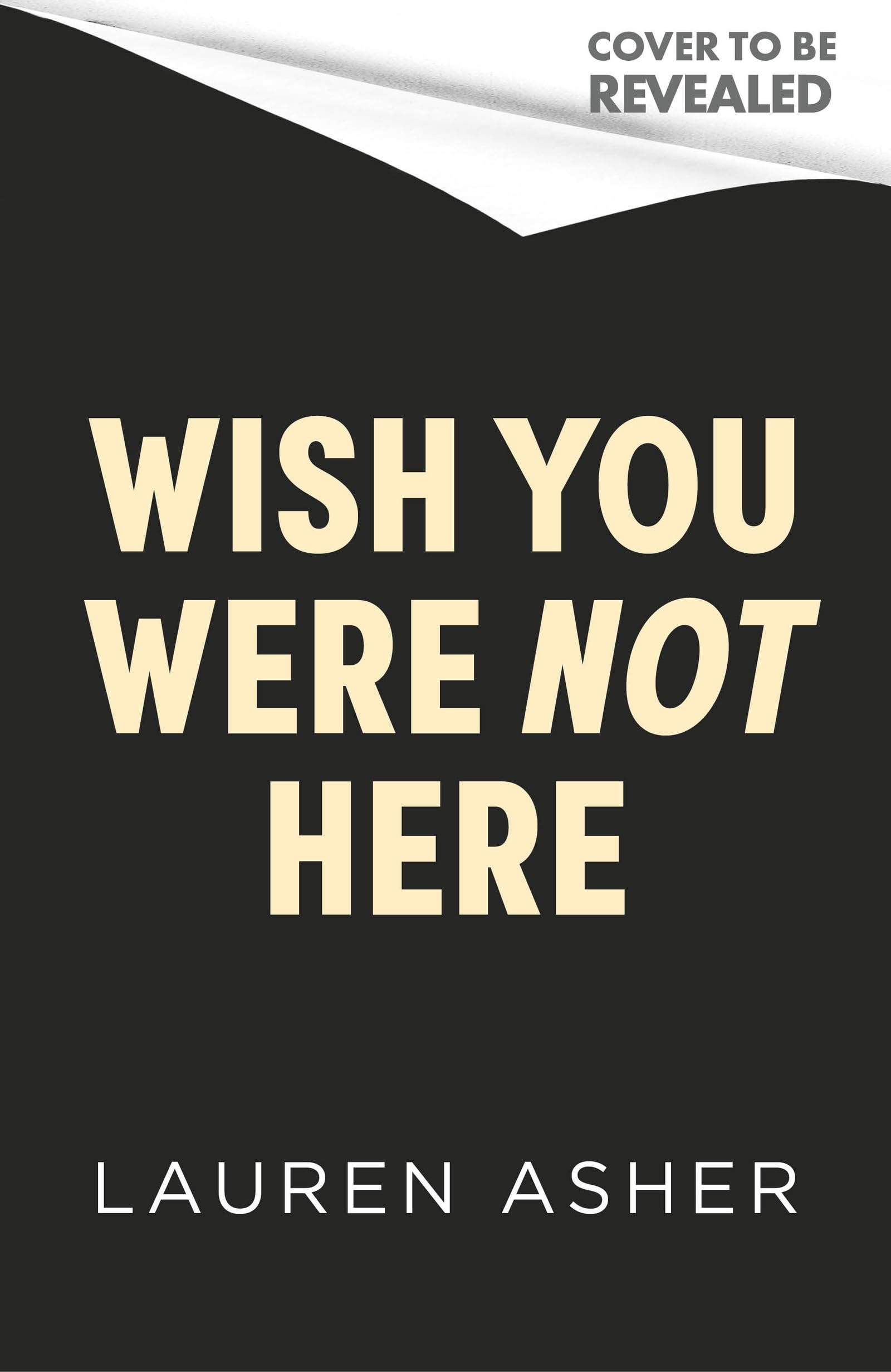 Lauren Asher - Wish You Were Not Here | Contemporary Romance Paperback