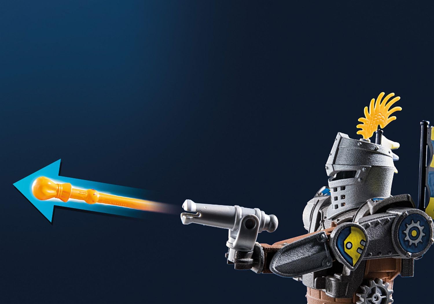 Playmobil 71300 Novelmore Combat Robot Playset - Knight Gizmo Crafton with Action Figure & Accessories, Ages 4+ 2