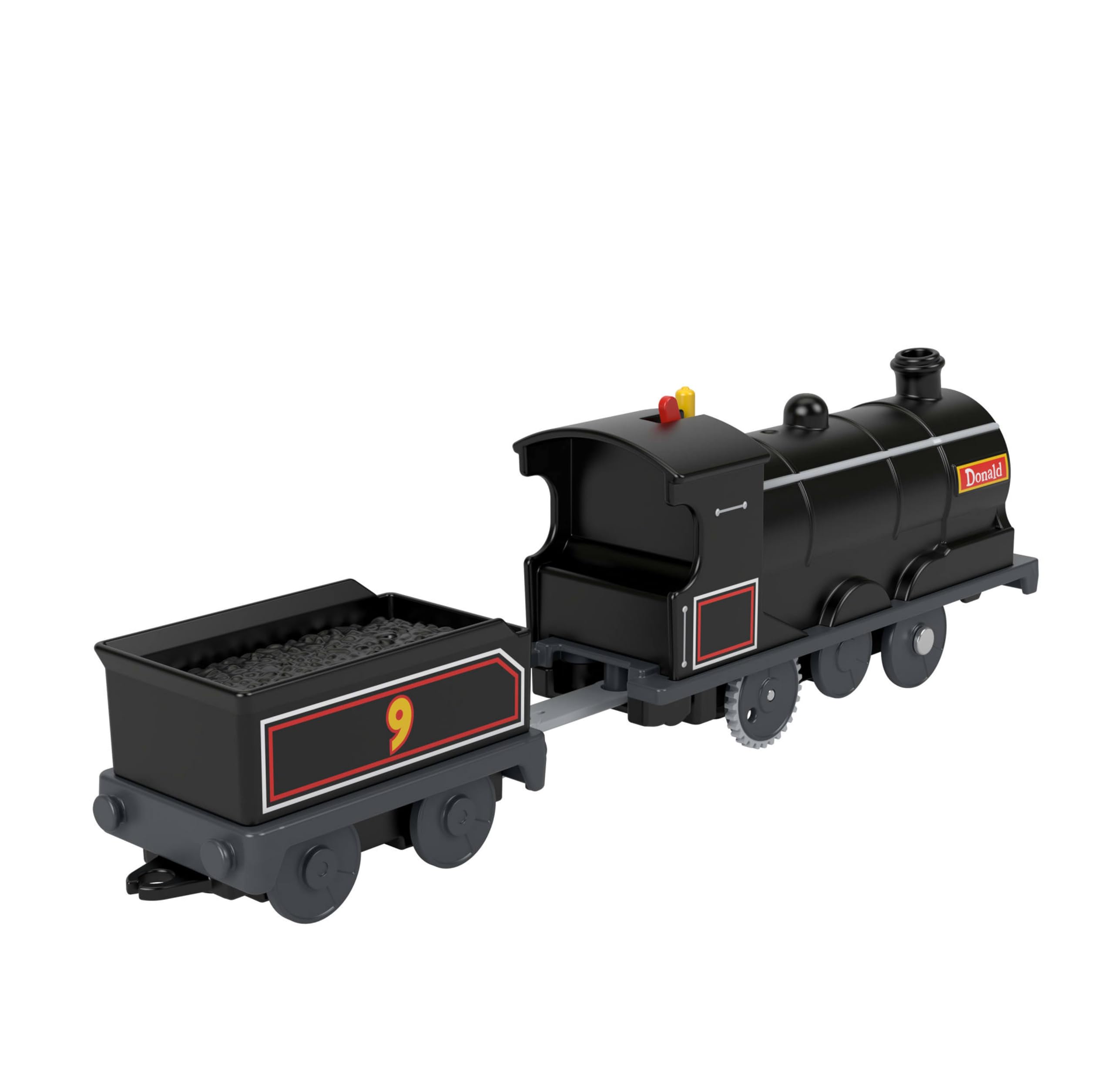THOMAS & FRIENDS Battery Operated Toy Locomotive Donald with Cargo Car | Ages 3+ | Plastic 4