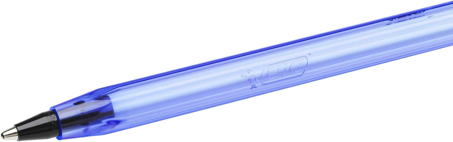 BIC 921263 Cristal Soft Ballpoint Pens Non-Retractable Black Box of 50 2