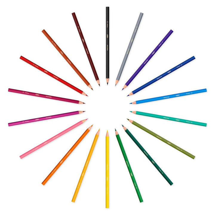 Bic Kids Evolution ECOlutions Colouring Pencils - Eco-Friendly, Durable Design for Kids 5+